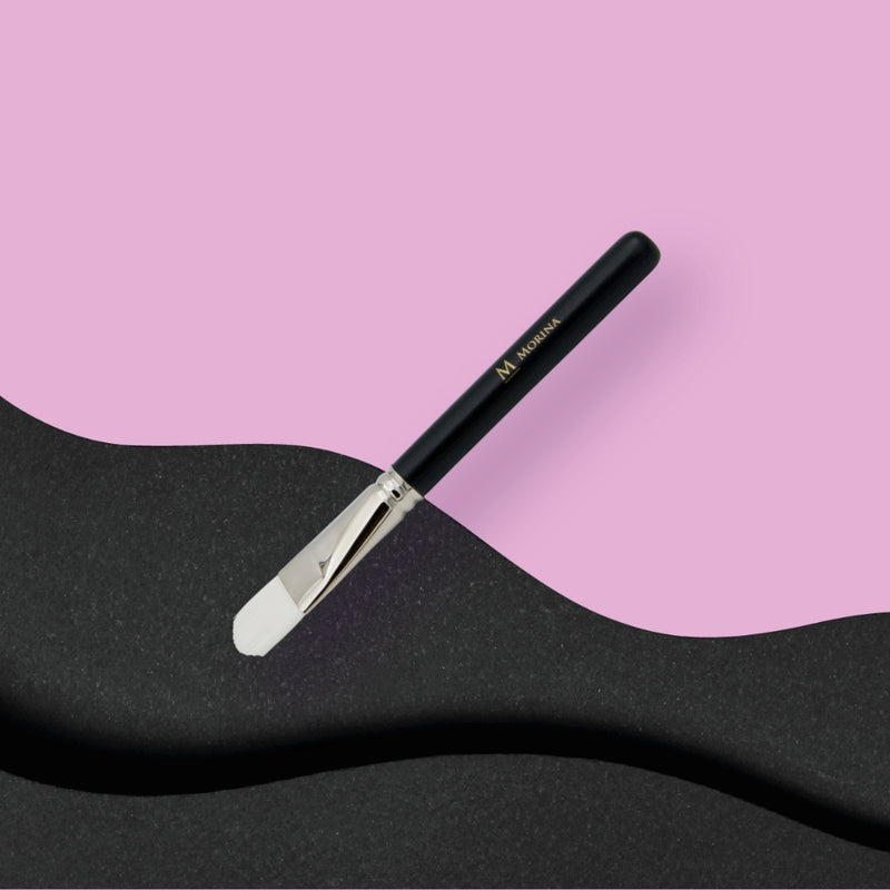 Nr. 9 Pennello lingua di gatto bianco